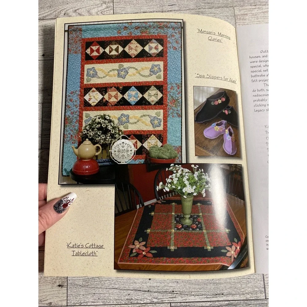 Gifts for All Reasons Heather Mulder Peterson 2005 Quilt Knit Craft Book 23 Proj